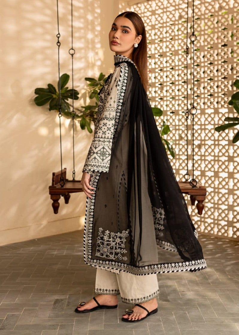 3-Piece Cotton Embroidered Stitch Suit original video ke sath